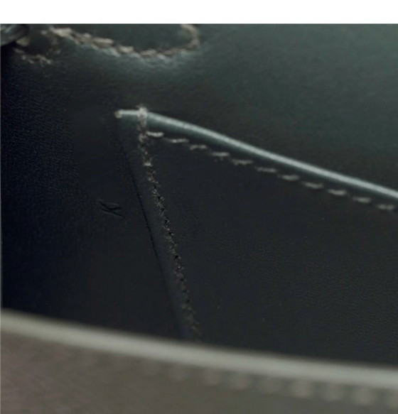 Image 1 of Sac HERMES Kelly Mini en Cuir Vert - 103497