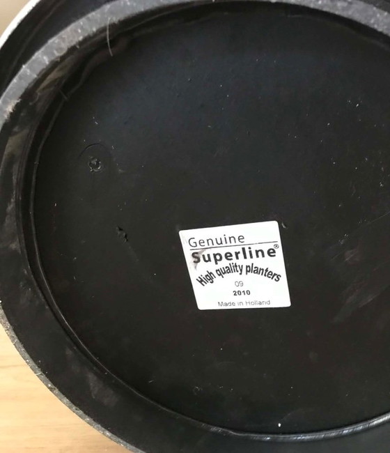 Pot de fleurs Superline authentique – Genuine Superline, Cache pots, Metal, rvs (photo 4 of 5)