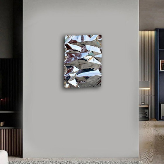 Image 1 of  "Waves in silver" Premium design
