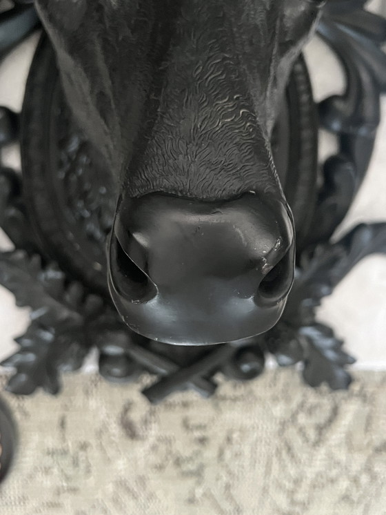 Image 1 of Hirschkopf Wandskulptur