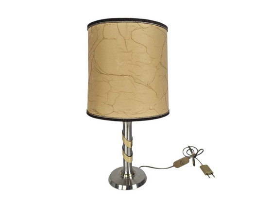 Image 1 of B + M Leuchten – Hollywood Regency Stil – Westdeutschland – Messing – Stahl – 80er Jahre