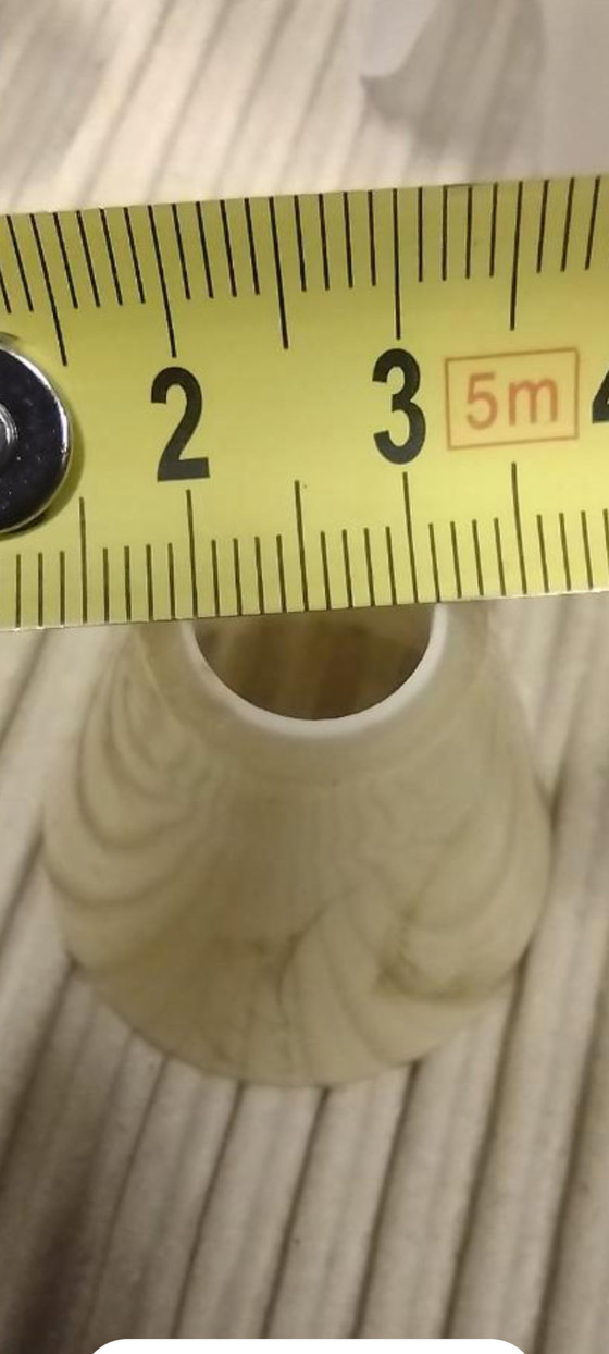 Image 1 of Paralumi in vetro alogeno soffiato a bocca marmo (G4)