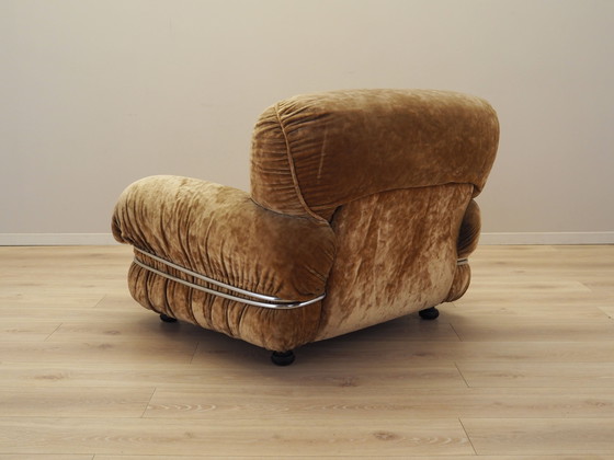 Image 1 of Velour Armchair, Italian Design, 1970s, Production: Italy