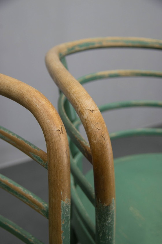 Image 1 of Raro juego de dos sillones Bauhaus B 246 de Josef Frank para Thonet, años 30