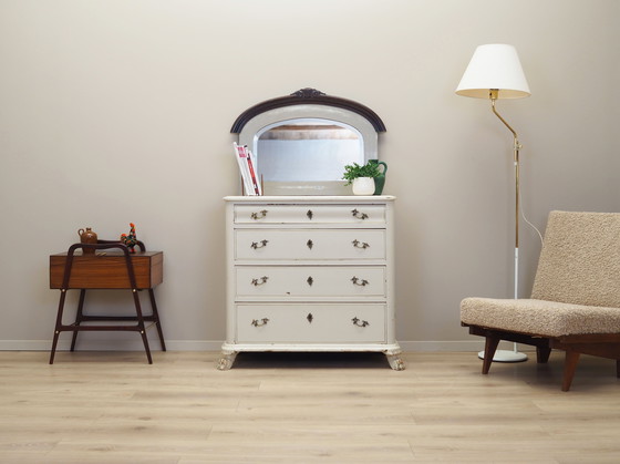 Image 1 of Mirror in Oak Frame, Danish Design, 1960s, Production: Denmark