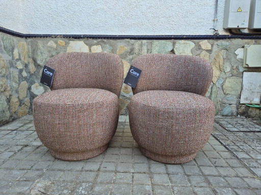 Furninova Sessel, mehrfarbiger Textil