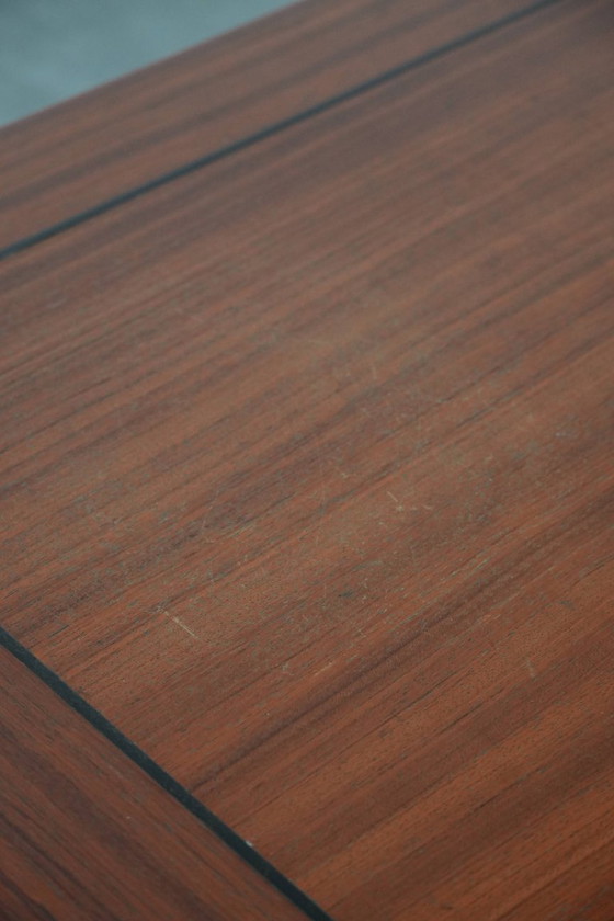 Image 1 of Square Art Deco Schuitema design side/coffee table from the Decoforma series