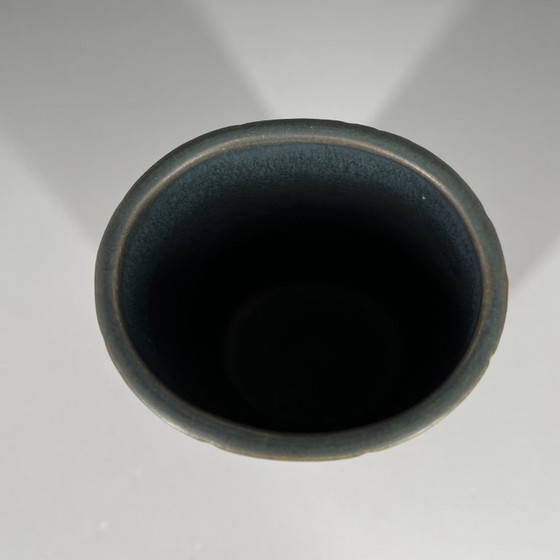 Image 1 of Mid-Century Relief stoneware vase by Göran Bäck for Arabia Finland, 1963