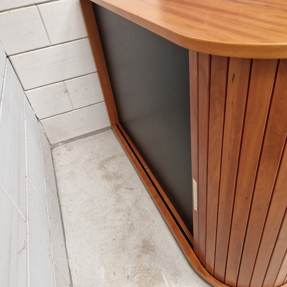 Image 1 of Vintage bar  drankkast barkast roldeurkast kantoorkast