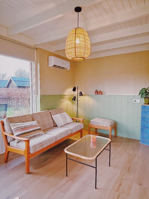 Zona de estar de diseño danés