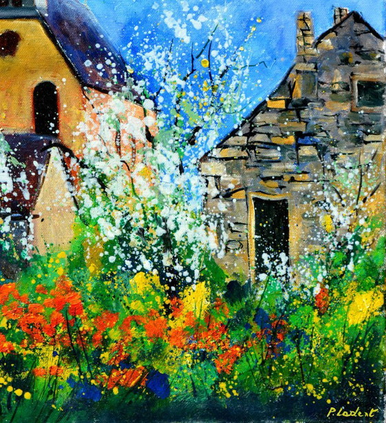 Spring in the Belgian Ardennes – P. Lodent, Art, Canvas (photo 4 of 5)