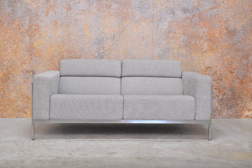 Grijze stoffen Harvink Kadanz design bank