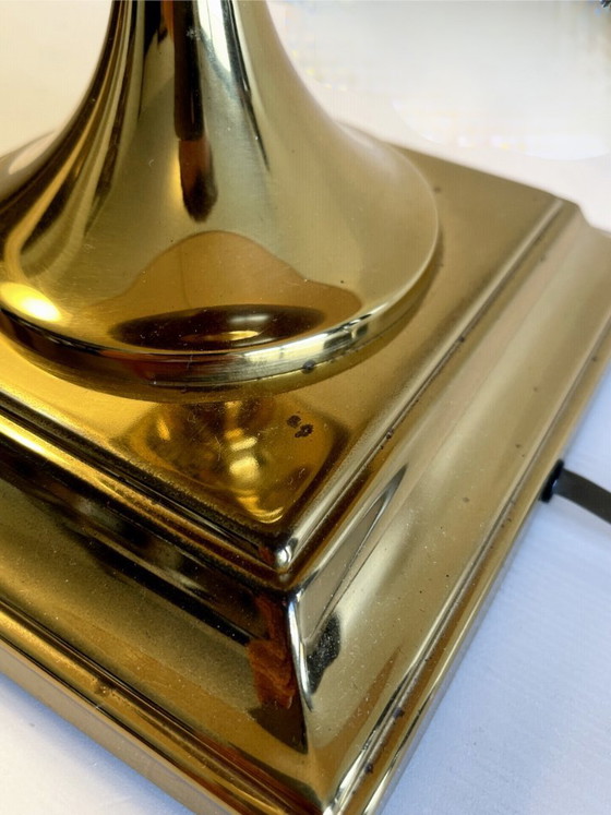 Image 1 of Deknudt tafellamp – Messing & Keramiek – Neoklassieke stijl – Ref. 3615/1 – H. 63 cm