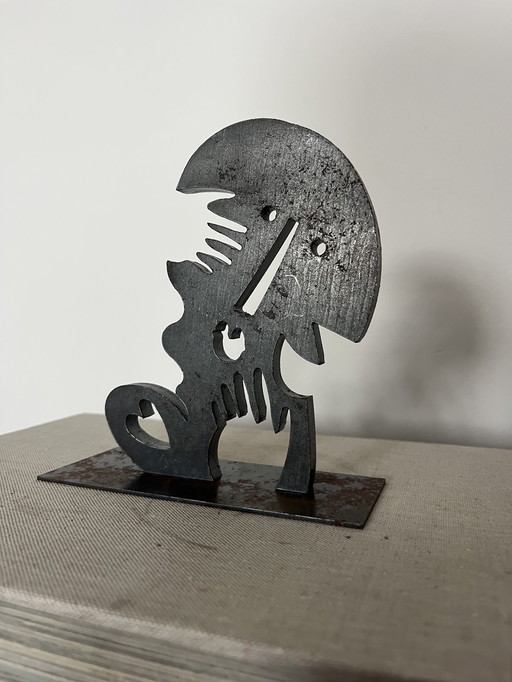 Sculpture Wouter Stips vintage Cobra art