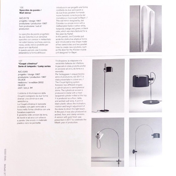 Image 1 of Wall mirror by Joe Colombo for Kartell, 1960s