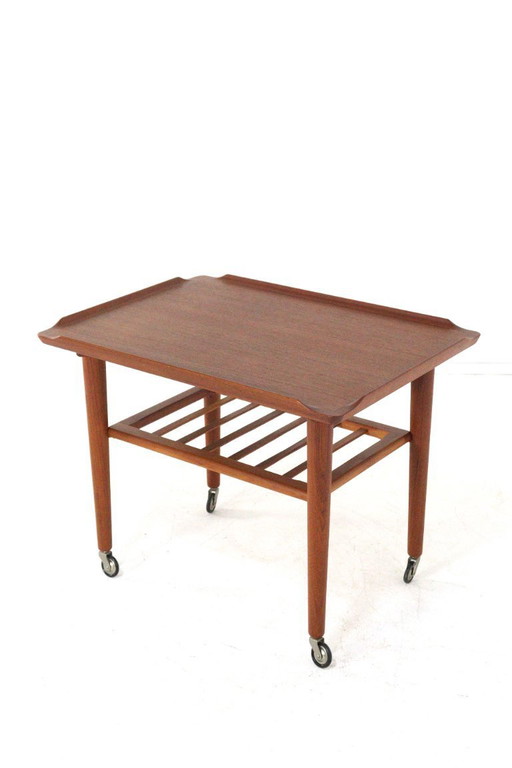 Holger Georg Jensen Cube trolley side table vintage Danish