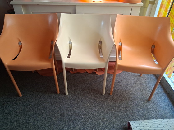 Image 1 of 3 Kartell Dr No Stühle von Philippe Starck, in sehr gutem Zustand