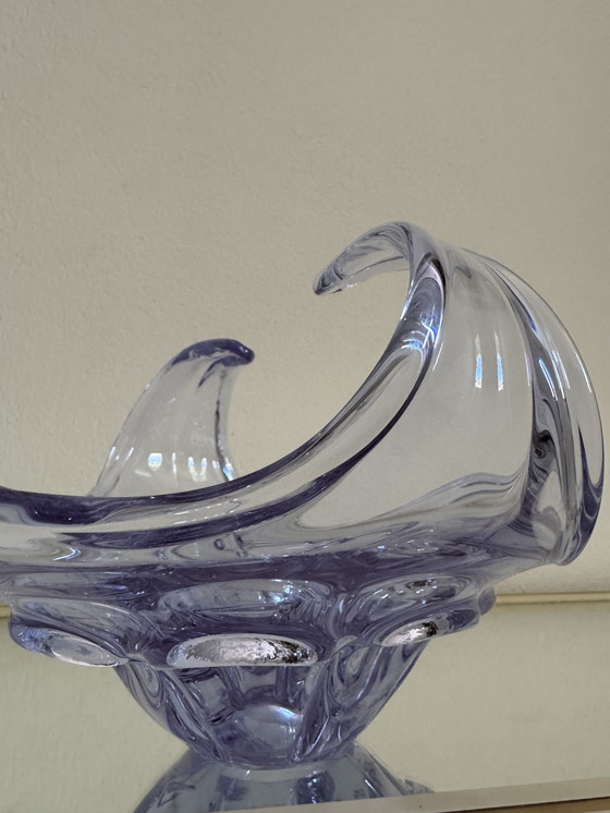 Image 1 of 60s neodymium crystal bowl