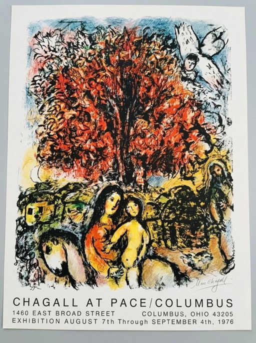 Marc Chagall - Manifesto 1976 Print Artwork – giclee prints, Paper