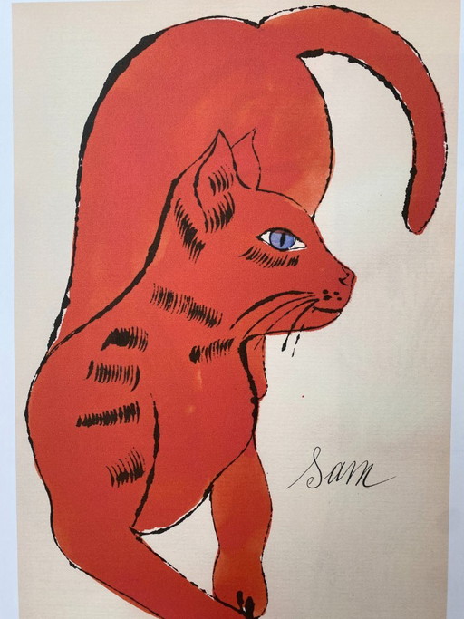 Nach Andy Warhol, Sam, 1980er Jahre, Lithografie – lithos zeefdrukken, Paper (photo 2 of 8)