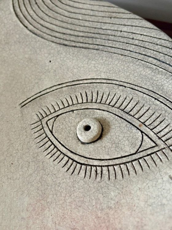 Grande piatto originale di Guy Routledge - Arte Ceramica – Sculture (photo 5 of 11)