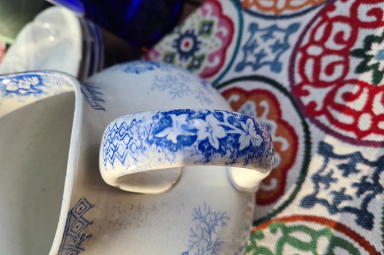 Image 1 of 1x HAMAGE NORD (St Amand) French ironstone water pitcher 