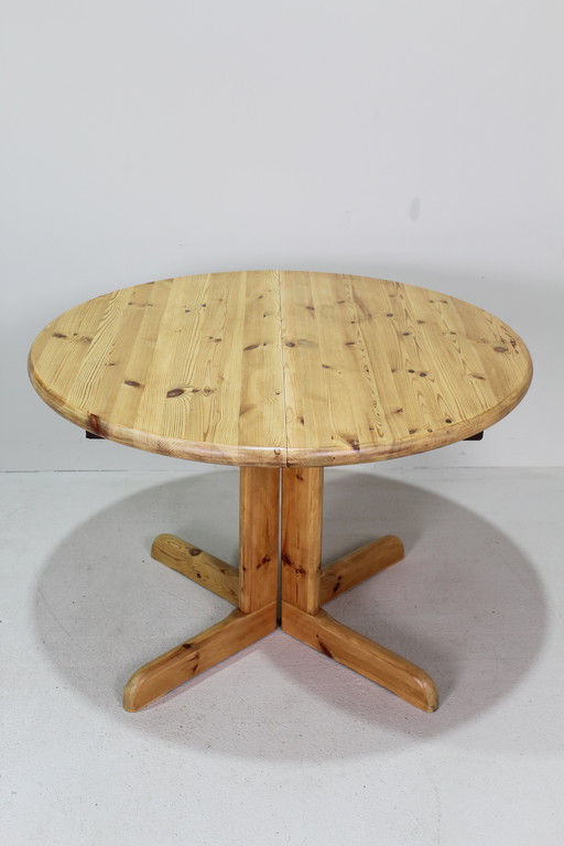 Table de salle à manger vintage au design danois - Rainer Daumiller, Pin 1970
