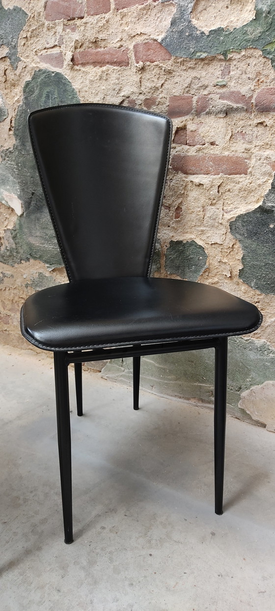 Image 1 of Esszimmerstühle im postmodernen italienischen Design