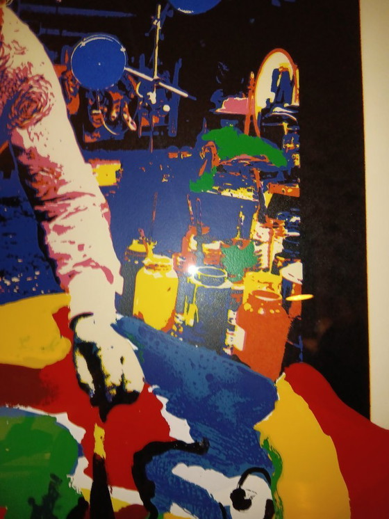 Image 1 of Karel Appel "Seven Summer Days" gesigneerd