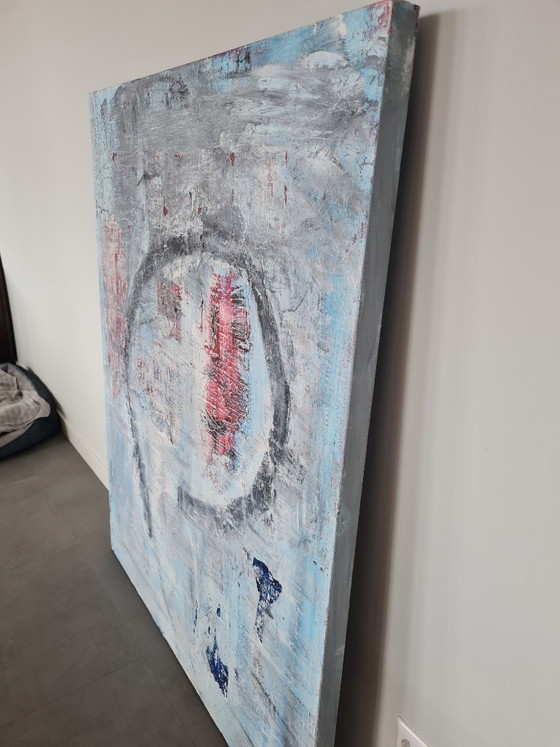 Image 1 of Abstract love, oil painting