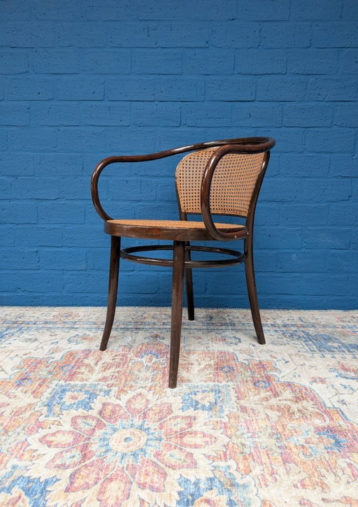 Vintage Thonet 210r chair, Drevounia, 1960s