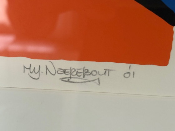 Image 1 of Lote de 2 serigrafías originales de Marianne Naerebout "La edad de la inocencia" V y VI