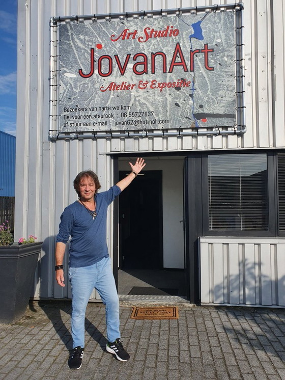 Image 1 of Jovan SRIJEMAC - Summer Colors in 1969 - Toile d'artiste