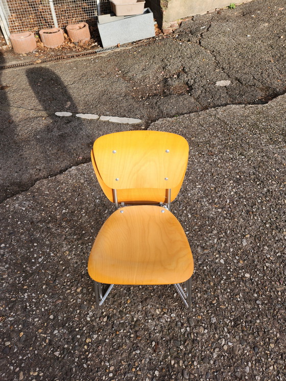 Image 1 of Alu-Flex Esszimmerstühle d'Armin Wirth – Classique du design