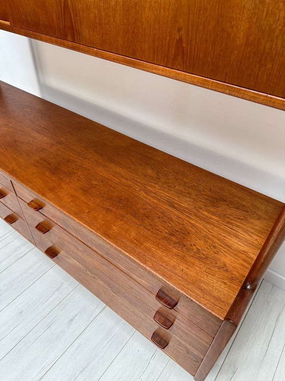 Image 1 of Dänisches Teak-Highboard RY20 aus den 1950er Jahren von Hans J. Wegner für Ry Møbler – Mid-Century-Schrank