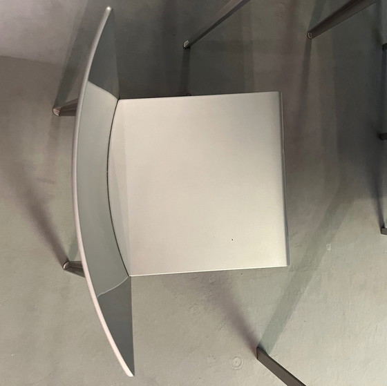 Image 1 of Mesa de comedor Molteni&C Less - 190x80 con 4 sillas de comedor Alpha (juego de 4)