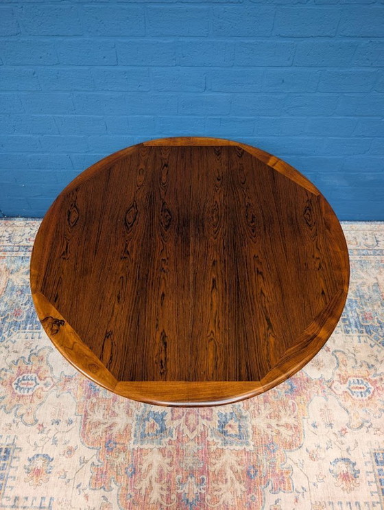 Image 1 of Tavolo da pranzo allungabile vintage, palissandro, anni '60