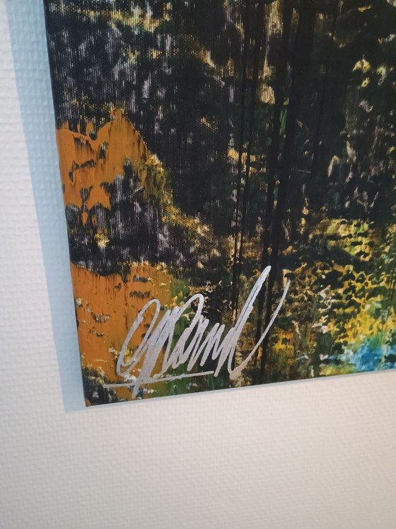 Painting "volume 910", Guiseppe Panzica, Paintings & Drawings, Canvas, Wood, Brown (photo 2 of 12)