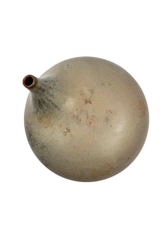 Image 1 of Vase en gres organique moderne du milieu du siècle, Franco Bucci Italie vers 1970