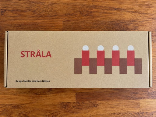 Candelabro LED Ikea STRÅLA, a pilas. Nuevo en caja