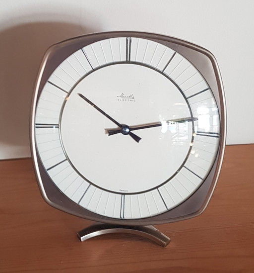Reloj de escritorio de Mauthe, década de 1950