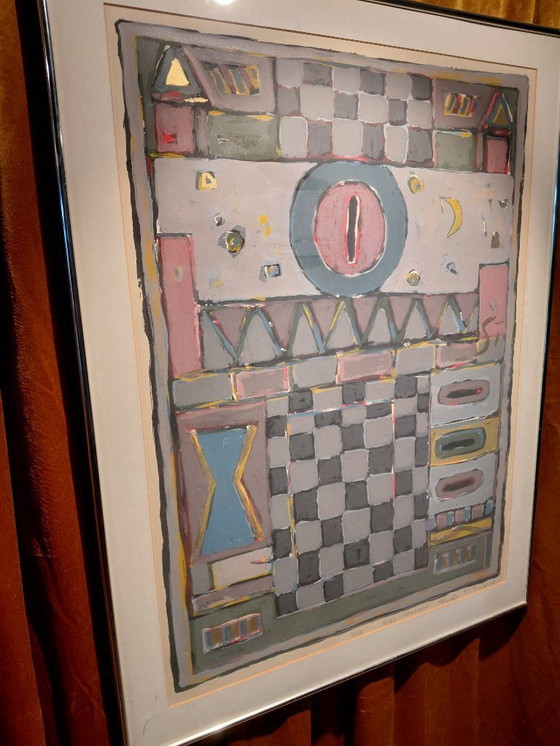 Image 1 of Serigrafia di Eric Toebosch "ODE"