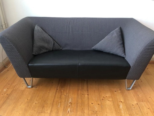 Harvink New Jazz biplaza de cuero negro