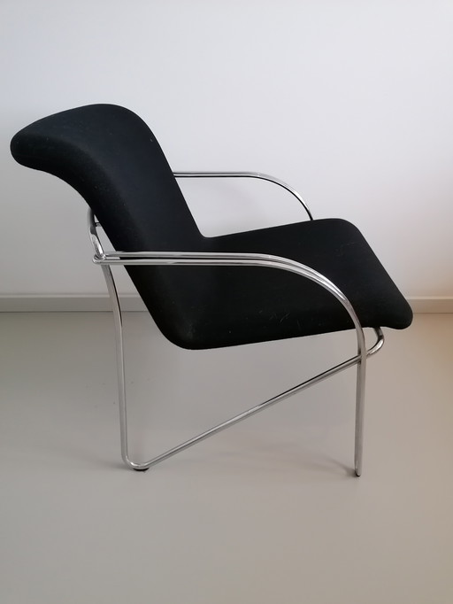 Gispen, fauteuil Alfred Homann, vintage danois