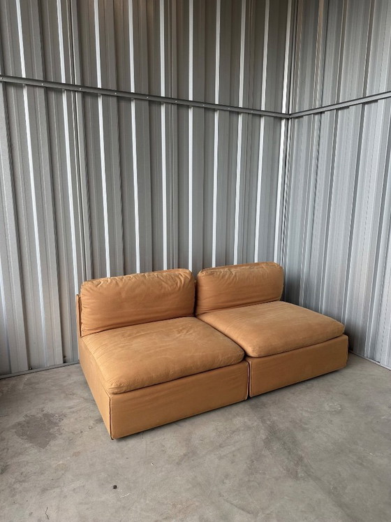 Image 1 of Zanotta vintage elementen bank sofa