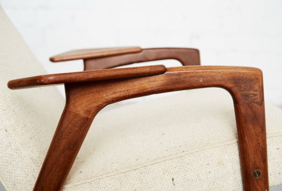 Yungve Ekström 'Ruster' Lounge Chair & Ottomane für Pastoe – Sessel, Wood (photo 11 of 19)