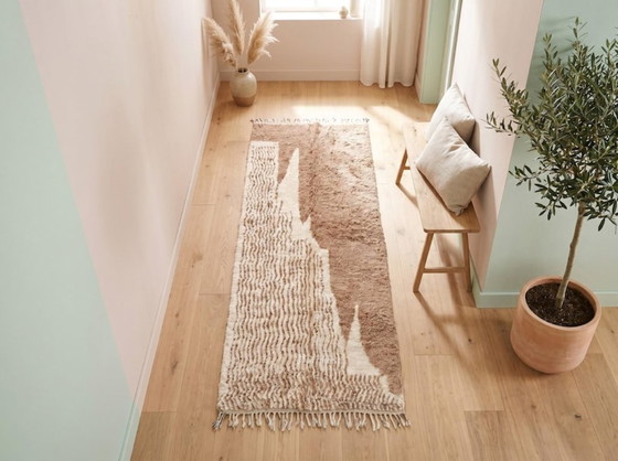 Tapis de passage artisanal 250cmx90cm – Cotton (photo 6 of 8)