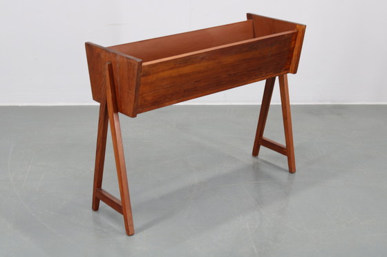 Image 1 of Soporte para jardinera de pino de la década de 1960, Dinamarca
