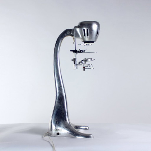 Vintage Ken A Vision Microprojector In Aluminium, 1950s