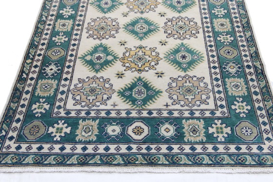 Image 1 of Origineel handgeknoopt Ziegler Kazak tapijt, 181 x 111 cm, nieuw en in uitstekende staat.